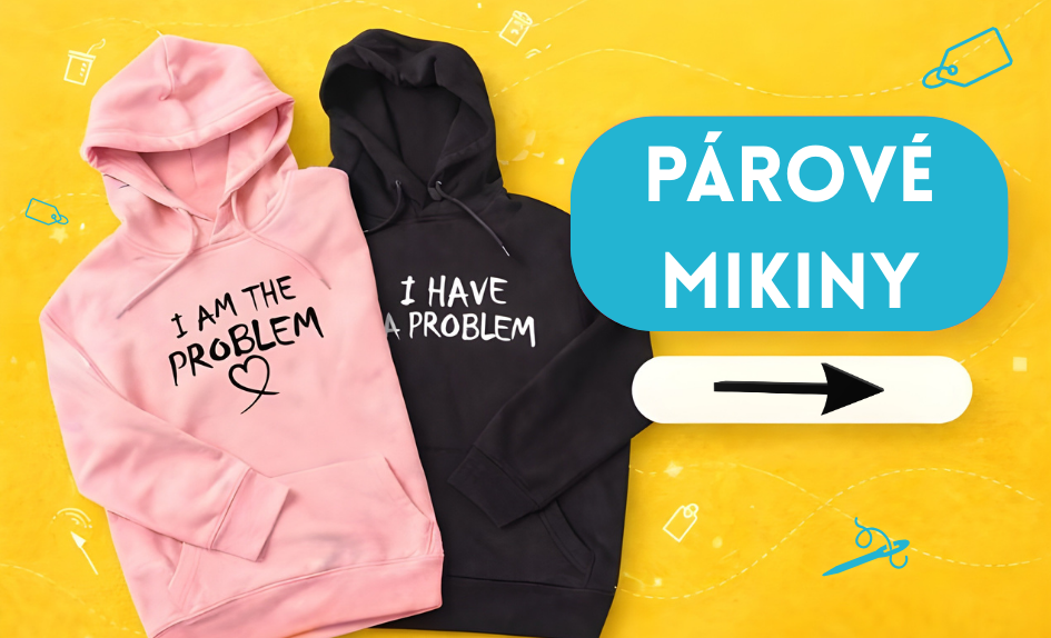 Hľadáte štýlové mikiny pre zaľúbených, ktoré podčiarknu váš vzťah? Či už hľadáte vtipný motív, romantickú potlač, alebo len jednoduché párové oblečenie, u nás si vyberiete. Všetky naše mikiny pre páry sú vyrobené z kvalitnej bavlny a sú pripravené vyjadri