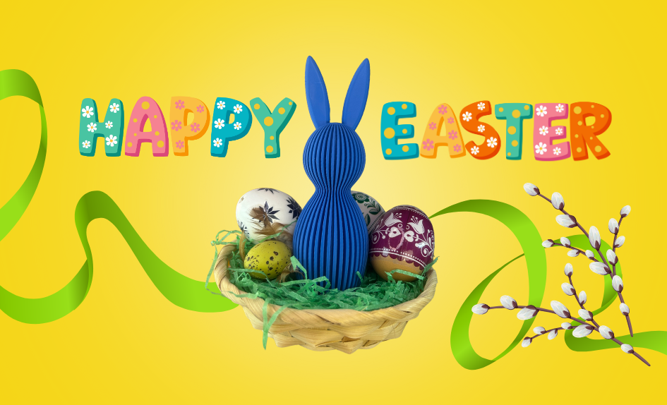 Veľkonočné dekorácie. 3D tlačené a iné. Moderné doplnky veľkonočné.