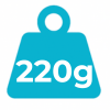 220g