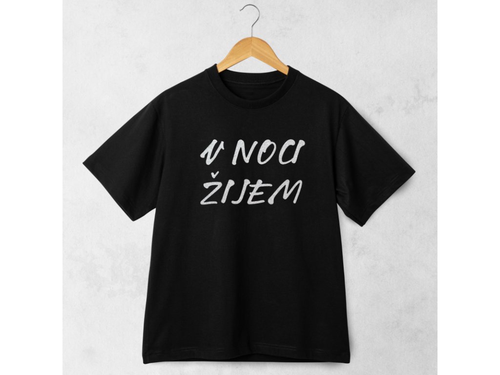 reflex v noci zijem oversize tricko