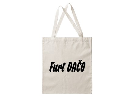 FURT DAČO - BAVLNENÁ TAŠKA NATURAL