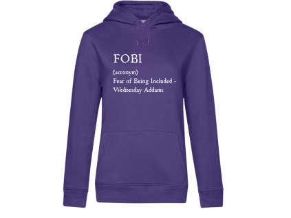 FOBI (akronym) Fear of Being Included