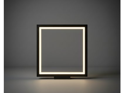 Štvorec - 3D LED LAMPA