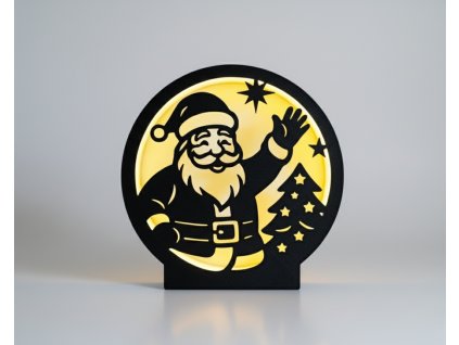 Vianoce so Santom - Vianočná LED lampa