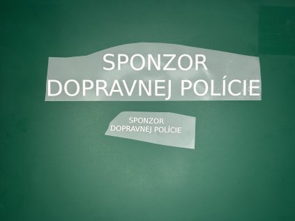 sponzor dopravnej policie male velke