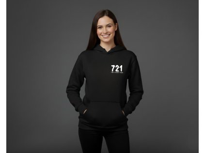 721 (7 dní • 2 srdcia • 1 duša) - DÁMSKA MIKINA