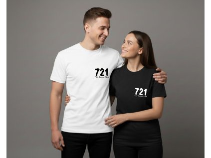 721 (7 dní • 2 srdcia • 1 duša) - Párové tričko