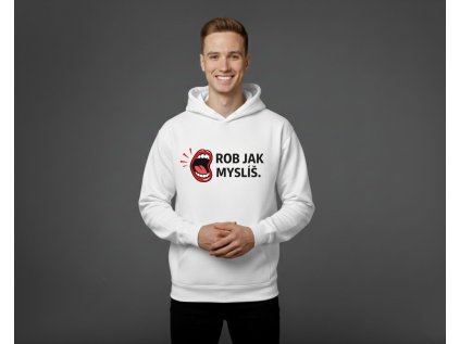 ROB JAK MYSLÍŠ - PÁNSKA MIKINA