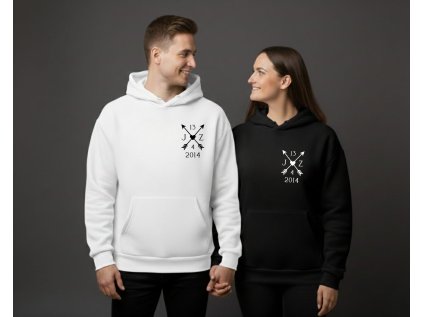 Šípy lásky - Párová mikina