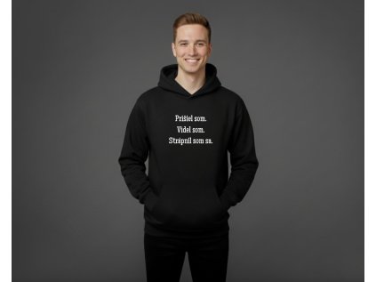 Prišiel som. Videl som. Strápnil som sa. - PÁNSKA MIKINA