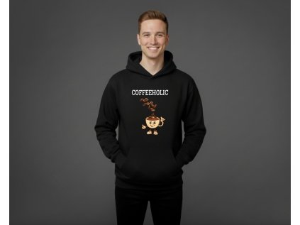 COFFEEHOLIC - PÁNSKA MIKINA