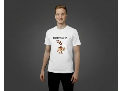 COFFEEHOLIC - PÁNSKE TRIČKO
