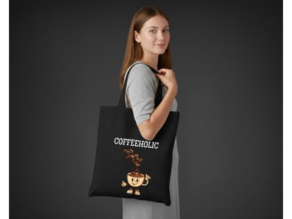 COFFEEHOLIC - BAVLNENÁ TAŠKA