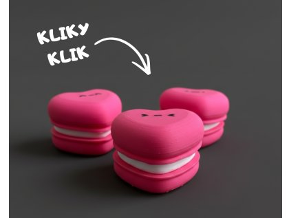 Kľúčenka Clicker Srdiečko