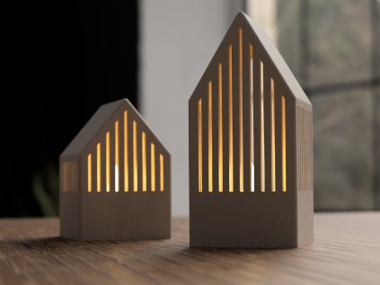 Japandi Tealight House 11