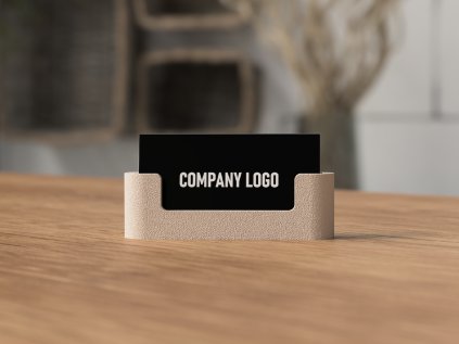 Business card desk holder 14