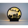 Santove sane nad mestom - VIANOČNÁ LED LAMPA