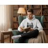BOOK NERD - Mikina s kapucňou UNISEX