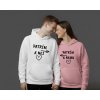 PATRÍM K NEMU/PATRÍM K NEJ - Párová mikina
