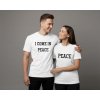 I COME IN PEACE/PEACE - Párové tričko