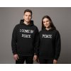 I COME IN PEACE/PEACE - Párová mikina