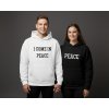 I COME IN PEACE/PEACE - Párová mikina