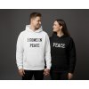 I COME IN PEACE/PEACE - Párová mikina