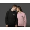 721 (7 dní • 2 srdcia • 1 duša) - Párová mikina