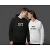 I MAKE LIFE HARD/LIFE - Párová mikina