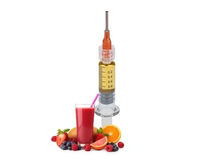 Syringe Fruit Smoothie