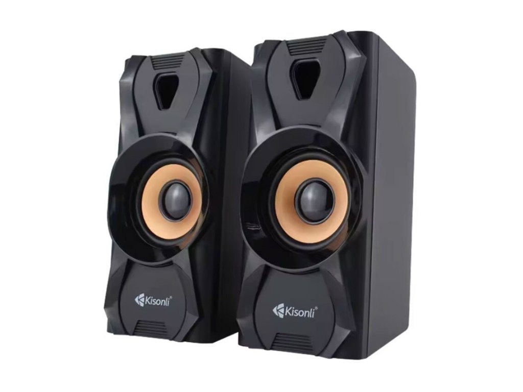 kisonli u 9003 reproduktory aux 2x3w cerna