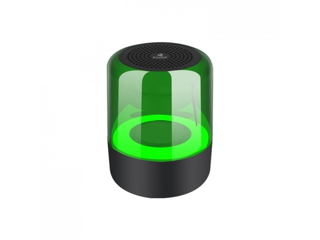 kisonli lp 5s reproduktor bluetooth usb sd fm rgb cerna