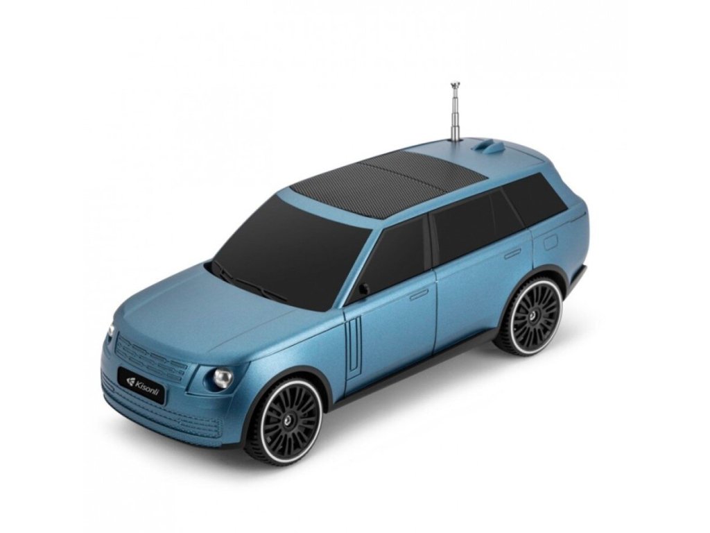 reproduktor kisonli b3 bluetooth solarni usb sd fm modra