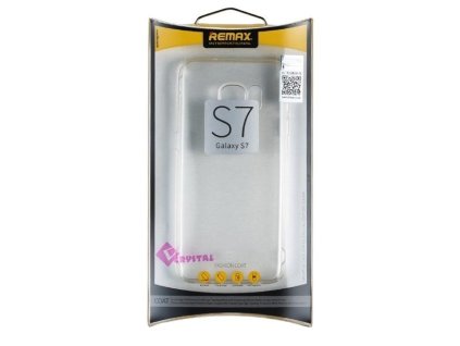 pouzdro remax pro samsung galaxy s7 pruhledne
