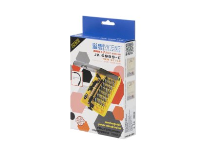 sada presnych sroubovaku jakemy 45v1 zluta