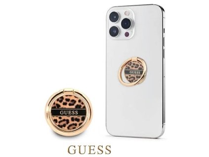 guess ring stand brown