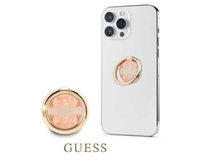 guess ring stand gold