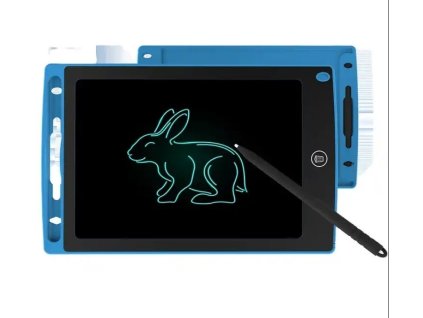 detska kreslici podlozka kids lcd drawing board k9 10 modra