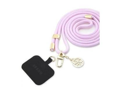 guess nylon strap cbdy cord 4g metal charm