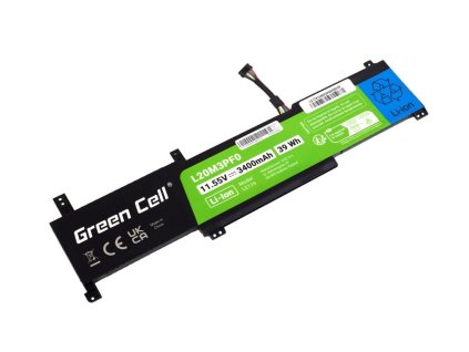green cell baterie pro notebooky lenovo ideapad 3 3400mah