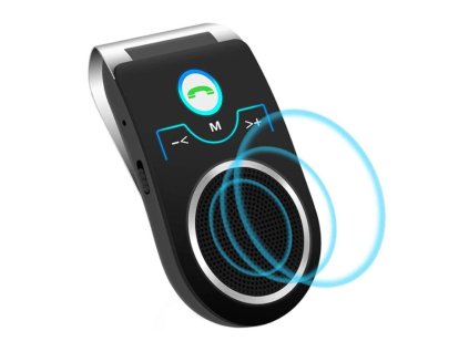 bluetooth handsfree mikrofon do auta cerna