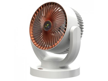 prenosny ventilator kisonli f103 2400mah bila zlata