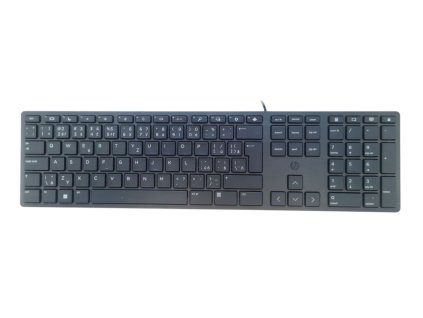 hp tpa d002k slim klavesnice usb cz sk cerna