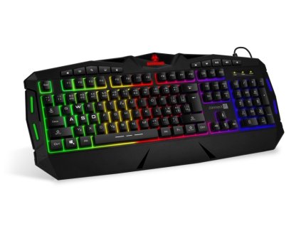connect it biohazard herni klavesnice rgb cz sk cerna