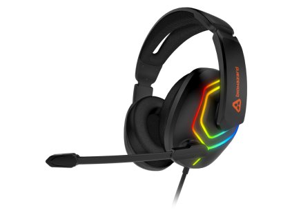 connect it biohazard herni sluchatka s mikrofonem 1xjackusb cerna