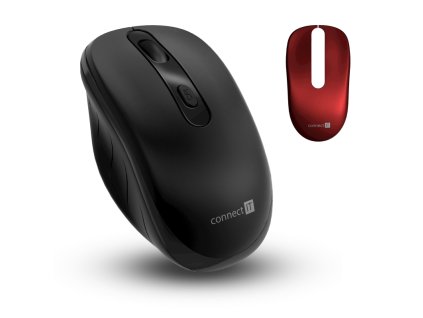 connect it long life bezdratova opticka ticha mys 2x aa baterie cerna