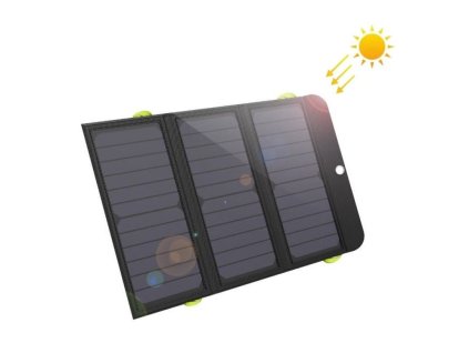 solarni prenosna nabijecka rozkladaci panel allpowers 21w 6 000 mah