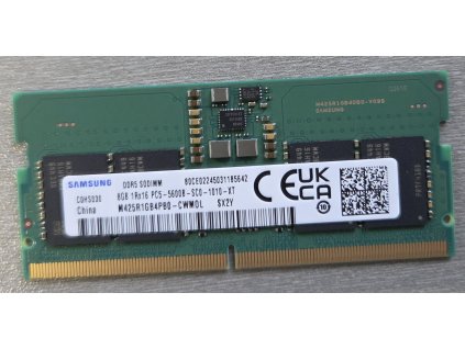 Samsung 8GB DDR5 5600B PC5 SODIMM