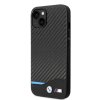 bmw m pu carbon blue line zadni kryt pro iphone 14 black
