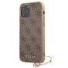 guess 4g charms zadni kryt pro iphone 12 pro max 67 brown